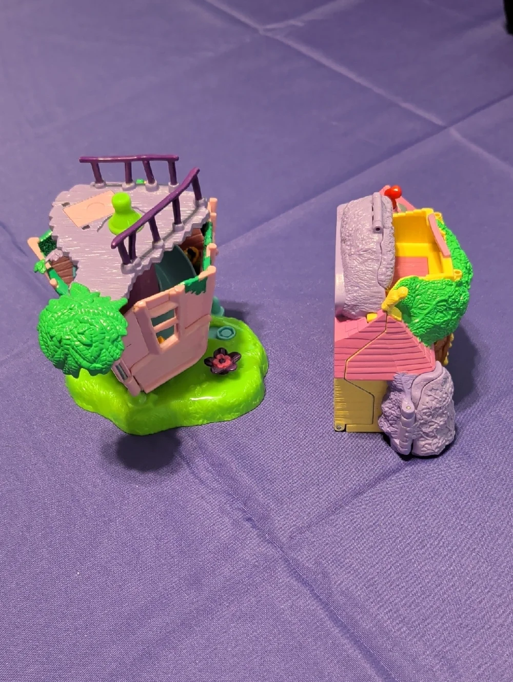 Polly Pocket Tree House Structure Incomplete - Picture 2 of 9